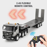 Darrahopens Baby & Kids > Baby & Kid's Toys > Outdoor Play Equipment Rc Flat Truck 9-Channel Alloy Remote Control Trailer
