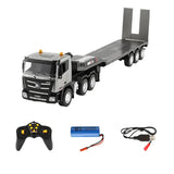 Darrahopens Baby & Kids > Baby & Kid's Toys > Outdoor Play Equipment Rc Flat Truck 9-Channel Alloy Remote Control Trailer