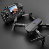 Darrahopens Baby & Kids > Baby & Kid's Toys > Outdoor Play Equipment S2 MAX drone, dual-camera drone, upgraded remote control, ESC camera, long-lasting battery, 360° intelligent infrared flight, flying toy, drone gift, beginner drone, FPV drone - Gray - Size Two batteries In Australia - Darrahopens