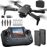 Darrahopens Baby & Kids > Baby & Kid's Toys > Outdoor Play Equipment S2 MAX drone, dual-camera drone, upgraded remote control, ESC camera, long-lasting battery, 360° intelligent infrared flight, flying toy, drone gift, beginner drone, FPV drone - Gray - Size Two batteries In Australia - Darrahopens