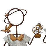 Darrahopens Baby & Kids > Baby & Kid's Toys > Outdoor Play Equipment Set 2 Farm Kids - Girl W Pot Planter Assorted 30x80cm