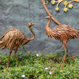 Darrahopens Baby & Kids > Baby & Kid's Toys > Outdoor Play Equipment Set 2 Large Assorted Emus Garden Statue 37x58cm