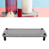 Darrahopens Baby & Kids > Baby & Kid's Toys > Outdoor Play Equipment Sink Caddy Instant Dry Sink Organizer Dries Instantly Sink Holder Diatomaceous Pedestal Stand Riser with Stainless Steel Feet Grey In Australia - Darrahopens