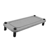 Darrahopens Baby & Kids > Baby & Kid's Toys > Outdoor Play Equipment Sink Caddy Instant Dry Sink Organizer Dries Instantly Sink Holder Diatomaceous Pedestal Stand Riser with Stainless Steel Feet Grey In Australia - Darrahopens