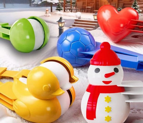 Darrahopens Baby & Kids > Baby & Kid's Toys > Outdoor Play Equipment Snowball Maker for Kids | 6 Pieces - Safe PP Material