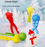 Darrahopens Baby & Kids > Baby & Kid's Toys > Outdoor Play Equipment Snowball Maker for Kids | 6 Pieces - Safe PP Material