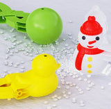 Darrahopens Baby & Kids > Baby & Kid's Toys > Outdoor Play Equipment Snowball Maker for Kids | 6 Pieces - Safe PP Material