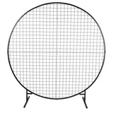 Darrahopens Baby & Kids > Baby & Kid's Toys > Outdoor Play Equipment Sturdy Circular Flower Wall / Event Stand 200cm Diameter (Black Frame)