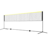 Darrahopens Baby & Kids > Baby & Kid's Toys > Outdoor Play Equipment VEVOR 20ft Badminton Net Set Outdoor Portable Volleyball Pickleball Tennis Net
