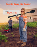 Darrahopens Baby & Kids > Baby & Kid's Toys > Outdoor Play Equipment VEVOR Post Hole Digger, Heavy Duty Post Hole Digger with Fiberglass Handle, Manual Hole Digger with Scale Markings and Metal Blade, Post Hole Digger Tool for Digging Gardening and Outdoors, 1460 mm