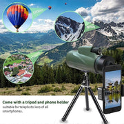 Darrahopens Baby & Kids > Baby & Kid's Toys > Outdoor Play Equipment Waterproof Spotting Binoculars for Adults Small Night Vision Green Compact
