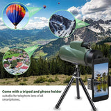 Darrahopens Baby & Kids > Baby & Kid's Toys > Outdoor Play Equipment Waterproof Spotting Binoculars for Adults Small Night Vision Green Compact
