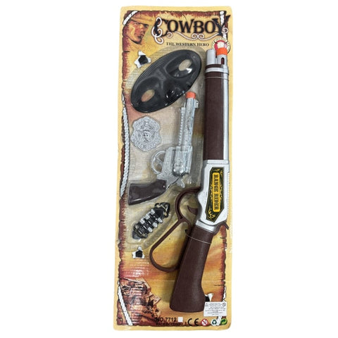 Darrahopens Baby & Kids > Baby & Kid's Toys > Outdoor Play Equipment Western cowboy toy gun play set