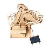 Darrahopens Baby & Kids > Baby & Kid's Toys > Pretend Play 3D Wooden Marble Run Puzzle Craft Toy, Gift for Adults & Teen Boys Girls, Age 14+, DIY Model Building Kits - Waterwheel Coaster