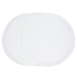 Darrahopens Baby & Kids > Baby & Kid's Toys > Pretend Play 6PCS Round Placemat Woven White Table Mat Heat Insulation Easy to Clean Versatile Dining Accessory for Home Kitchen Decor In Australia - Darrahopens