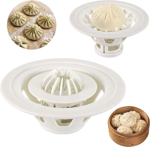 Darrahopens Baby & Kids > Baby & Kid's Toys > Pretend Play 7" Baozi & Dumpling Maker Mold for Home Kitchen