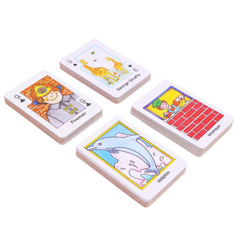 Darrahopens Baby & Kids > Baby & Kid's Toys > Pretend Play Crazy Eight Hearts Old Maid Fish Educational children card games - Crazy Eight