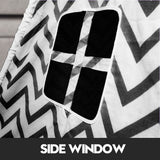 Darrahopens Baby & Kids > Baby & Kid's Toys > Pretend Play Giant Cotton Canvas Kids Teepee Wigwam Children Pretend Play Tent Indoor Outdoor Party - black