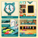 Darrahopens Baby & Kids > Baby & Kid's Toys > Pretend Play Keezi 2 Piece Kids Pretend Kitchen and Washing Playset Sink Toys In Australia - Darrahopens