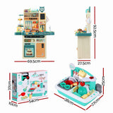 Darrahopens Baby & Kids > Baby & Kid's Toys > Pretend Play Keezi 2 Piece Kids Pretend Kitchen and Washing Playset Sink Toys In Australia - Darrahopens