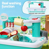 Darrahopens Baby & Kids > Baby & Kid's Toys > Pretend Play Keezi 2 Piece Kids Pretend Kitchen and Washing Playset Sink Toys In Australia - Darrahopens