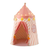 Darrahopens Baby & Kids > Baby & Kid's Toys > Pretend Play Keezi Kids Play Tent with Star Lights and Window Carry Bag 116cmx153cm Playhouse