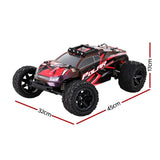 Darrahopens Baby & Kids > Baby & Kid's Toys > Pretend Play Keezi Kids Remote Control Car Off-Road Truck with Lights Electric Vehicle Toys