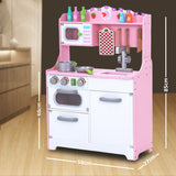 Darrahopens Baby & Kids > Baby & Kid's Toys > Pretend Play Kids Wooden Kitchen Pretend Play Set Toy Toddlers Children Cooking Food Cookware