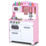Darrahopens Baby & Kids > Baby & Kid's Toys > Pretend Play Kids Wooden Kitchen Pretend Play Set Toy Toddlers Children Cooking Food Cookware