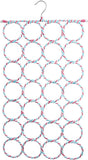 Darrahopens Baby & Kids > Baby & Kids Others > Baby & Toddler Clothing 1x 28 Hole Scarf Hanger Holder Storage Tie Belt Scarf Organiser Space Saver