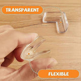 Darrahopens Baby & Kids > Baby & Kids Others > Baby & Toddler Clothing 5pcs Soft Transparent Table Corner Protectors - Babies security Furniture Guards, Odorless Material