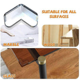 Darrahopens Baby & Kids > Baby & Kids Others > Baby & Toddler Clothing 5pcs Soft Transparent Table Corner Protectors - Babies security Furniture Guards, Odorless Material