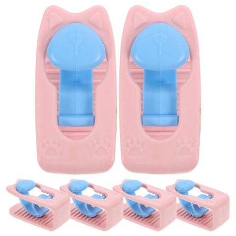Darrahopens Baby & Kids > Baby & Kids Others > Baby & Toddler Clothing 6PCS Plastic Bed Sheet Clips, Bedding Sheet Grippers and Holders