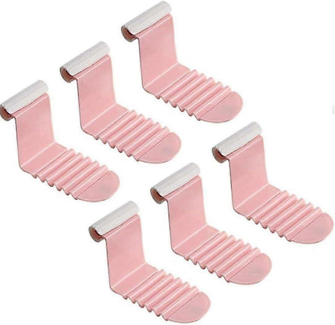 Darrahopens Baby & Kids > Baby & Kids Others > Baby & Toddler Clothing 6PCS Plastic Bed Sheet Clips, Pink Grippers to Keep Sheets Neat