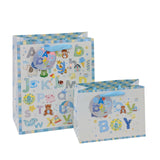 Darrahopens Baby & Kids > Baby & Kids Others > Baby & Toddler Clothing bulk 24 Medium Baby Boy Gift Bag 2 Asst 23cm