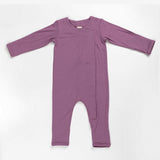 Darrahopens Baby & Kids > Baby & Kids Others > Baby & Toddler Clothing Ponchik Babies + Kids - Magnetic Bamboo Body Suit Onesie - Plum - 0-3m