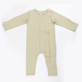 Darrahopens Baby & Kids > Baby & Kids Others > Baby & Toddler Clothing Ponchik Babies + Kids - Magnetic Bamboo Body Suit - Pistachio - 3-6m