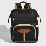 Darrahopens Baby & Kids > Baby & Kids Others > Baby & Toddler Clothing Stylish Mom Backpack with Insulated Bottle Pocket – Multi-Compartment Diaper Bag, Anti-Theft Phone Pocket, Large Capacity Baby Organizer, Travel Backpack for Moms (Black)