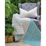 Darrahopens Baby & Kids > Baby & Kids Others GOTS Certified Organic Cotton Reversible Baby Quilt (100x120cm) - Little Fish (Blue)