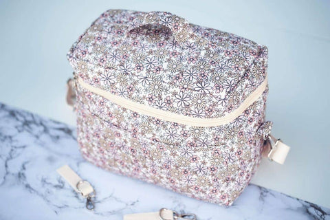 Darrahopens Baby & Kids > Baby & Kids Others Insulated Pram Caddy - Dainty Daisies