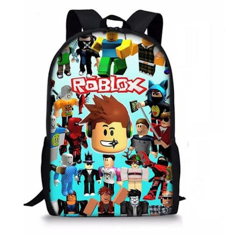 Darrahopens Baby & Kids > Baby & Kids Others > Kid's Backpacks 3D Roblox School Bag Lunch Bag Pencil Case 3-pack Backpack Backpack