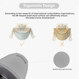 Darrahopens Baby & Kids > Baby & Kids Others > Kid's Backpacks 6-in-1 Adjustable Baby Carrier with Hip Seat – 11.8–15.7in Adjustable Height, Breathable Mesh & Multi-Position Carry for Newborn to 36 Months (Grey)