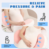 Darrahopens Baby & Kids > Baby & Kids Others > Kid's Backpacks Adjustable Pregnancy Pillow with Velcro Design – Side Sleeping Support for Back, Belly, Hips & Legs, Travel-Friendly Maternity Pillow with Bonus Auxiliary Pillow(Red)