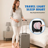 Darrahopens Baby & Kids > Baby & Kids Others > Kid's Backpacks Adjustable Pregnancy Pillow with Velcro Design – Side Sleeping Support for Back, Belly, Hips & Legs, Travel-Friendly Maternity Pillow with Bonus Auxiliary Pillow(Red)