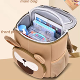 Darrahopens Baby & Kids > Baby & Kids Others > Kid's Backpacks Coffee Bear Cute Animal  Kids Backpack - Lightweight Toddler School Bag - Soft 3D Cartoon Daypack for Kindergarten & Childcare- Boys Girls Ages 1-3