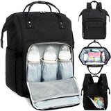 Darrahopens Baby & Kids > Baby & Kids Others > Kid's Backpacks Diaper bag/backpack - Multifunctional baby diaper bag (large) - Black