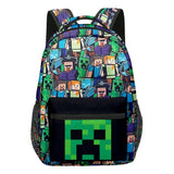 Darrahopens Baby & Kids > Baby & Kids Others > Kid's Backpacks Minecraft Backpack for Boys Black School Bag Compatible with Creeper Zombie Skeleton Enderman \u0026 Cave Spider