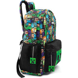 Darrahopens Baby & Kids > Baby & Kids Others > Kid's Backpacks Minecraft Backpack for Boys Black School Bag Compatible with Creeper Zombie Skeleton Enderman \u0026 Cave Spider