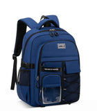 Teenager Backpack Safe Materials Backpack Multiple Compartments Backpack Ample - Blue - Size 47-34CM In Australia - Darrahopens