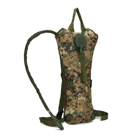 Darrahopens Baby & Kids > Baby & Kids Others > Kid's Backpacks Water Bag–Water Storage–Hydration Backpack–Camping & Hiking–Food Grade Portable Water Bag–3L–Camouflage Color